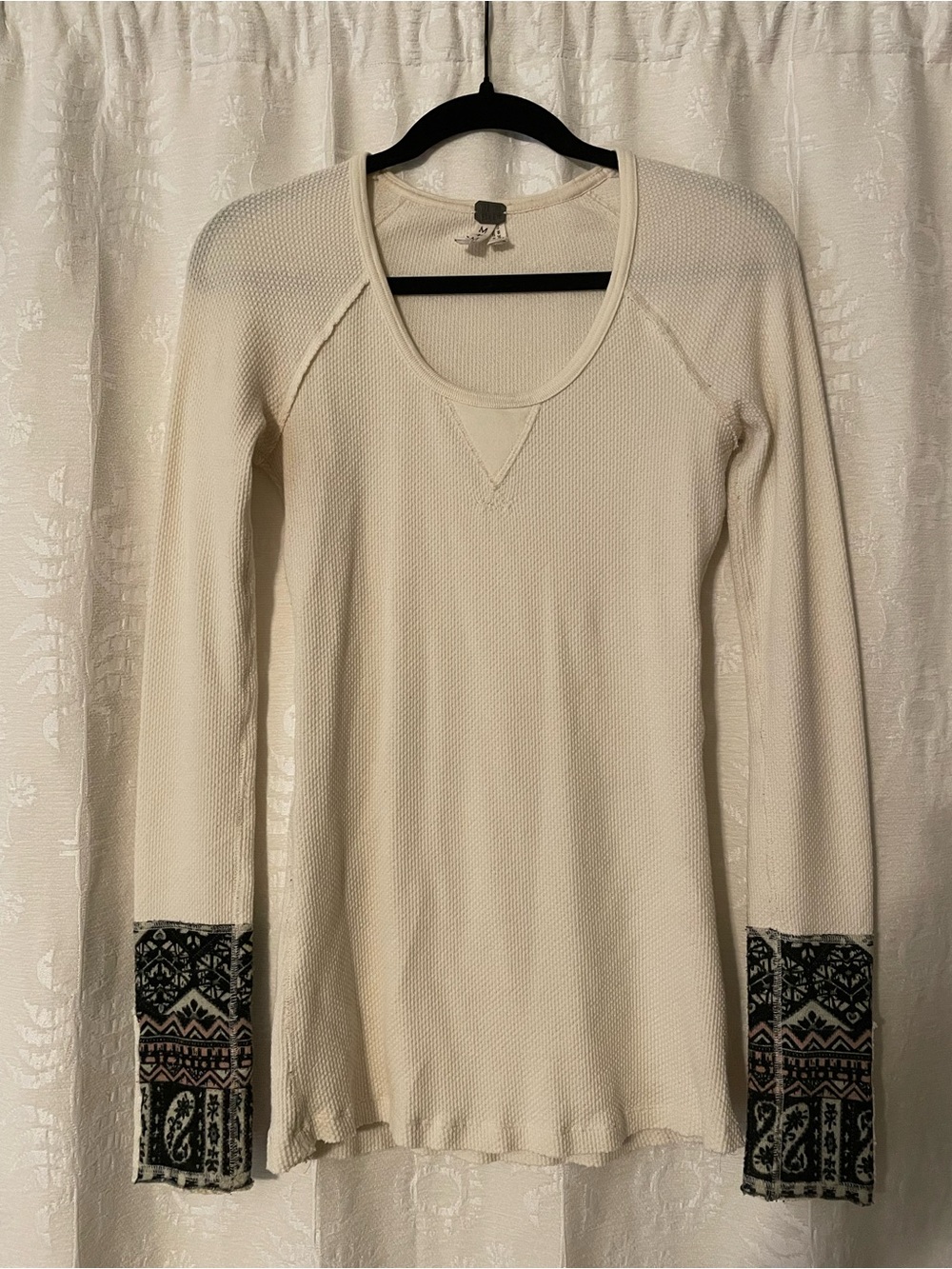 Vintage Free People Hippie Cuff Thermal size Medium